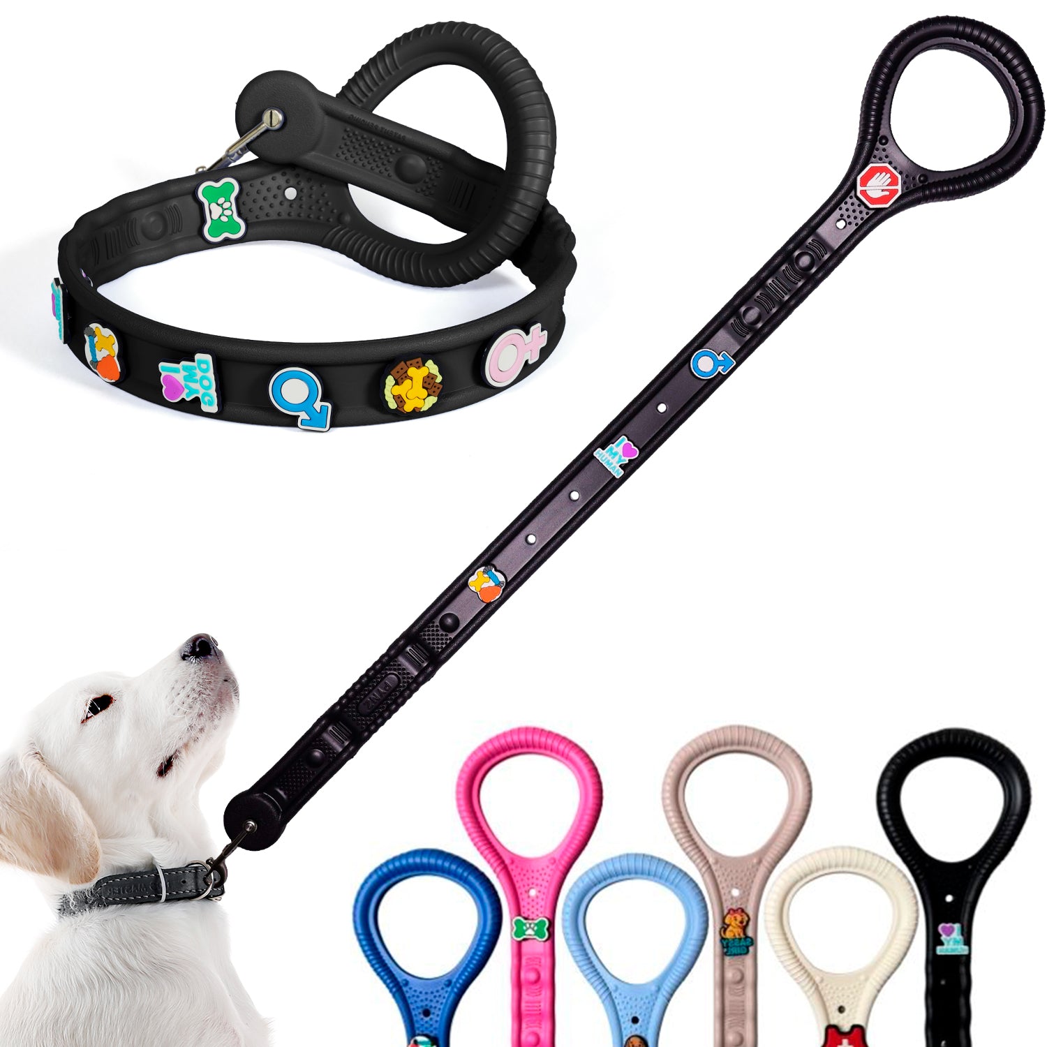 PYNZ Leash - Shadow Black