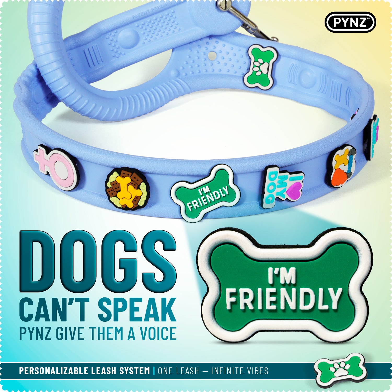 PYNZ Leash - Nelly Coconut